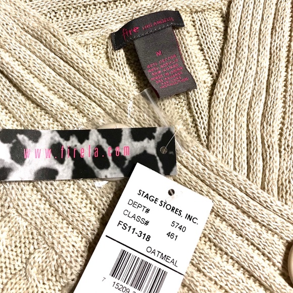 NWT Sweater Tunic/Dress with Wrap Details - Picture 5 of 7